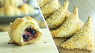 9 Puff Pastry Appetizers Recipes [upl. by Poland173]