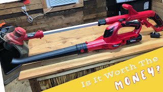 Walmart 20V Hyper Tough Weed Eater and Blower Combo Review [upl. by Berget]