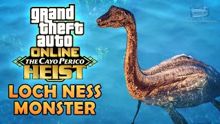 GTA Online Easter Egg  The Loch Ness Monster The Cayo Perico Heist [upl. by Odradlig]