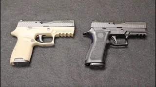 Sig P320 X Carry vs P320 Compact [upl. by Naval]