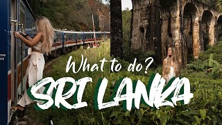 SRI LANKA  What to do  Travel Vlog Part 1 [upl. by Torrance]