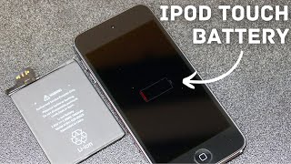 iPod Touch Battery Replacement  iPod Touch 5th 6th and 7th Gen  iPod Restoration [upl. by Akiria]