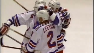 New York Rangers VS Quebec Nordiques 10131993 [upl. by Iam684]