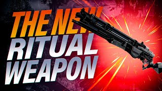 The NEW Ritual Weapon Last Rite Scout rifle We have DMT at home [upl. by Nino]