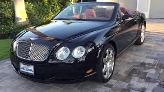 2008 Bentley Continental GTC Review and Test Drive by Bill  Auto Europa Naples [upl. by Edaj]