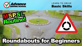 Roundabouts for Beginners  Learn to drive Basic skills [upl. by Nabila]