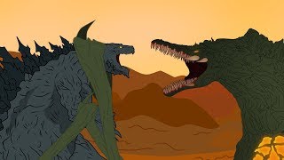 Godzilla Earth vs Evolution of Biollante Comparison  Godzillas Atomic Breath [upl. by Grider]