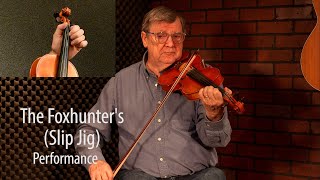 The Foxhunters Slip Jig  Trad Irish Fiddle Lesson by Kevin Burke [upl. by Dubois]