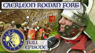 Caerleon Roman Legion Fort In Wales  Time Team [upl. by Nylrehs]