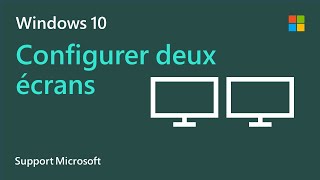 Comment configurer plusieurs écrans sur Windows 10  Microsoft [upl. by Relyc]