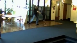 Surveillance video from Seattle Pacific University shooting [upl. by Houghton]