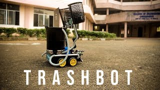 AUTONOMOUSMANUAL TRASH COLLECTIONSEGREGATION ROBOT WITH IOT TECHNOLOGY [upl. by Emory992]