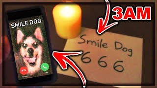 DO NOT SUMMON SMILE DOG AT 3AM CHALLENGE ACTUALLY WORKED SMILE DOG CAME TO MY HOUSE [upl. by Othelia]