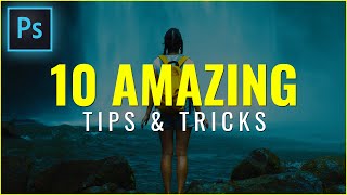 10 Photoshop Tips and Tricks  Photoshop Tutorial  Photo Effects [upl. by Ateiluj970]