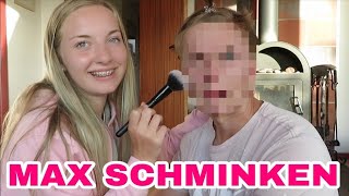 MAX zum MÄDCHEN schminken 💄 [upl. by Acila]