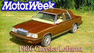 1986 Chrysler LeBaron  Retro Review [upl. by Lauralee870]