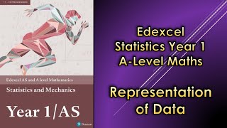 Edexcel A Level Maths Statistics 1  Representation of Data [upl. by Alleon]