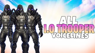 All IO Guards VoiceVoicelines in fortnite chapter 2 Season 5  Fortnite henchman Sounds [upl. by Croteau]