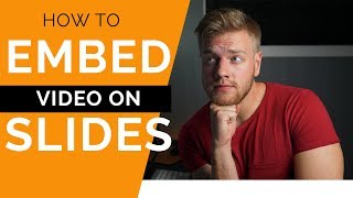 How to Embed Videos in PowerPoint and Google Slides [upl. by Atihcnoc]