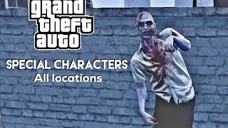 GTA 5  Special characters locations Director mode unlocks [upl. by Ecyle]