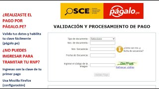 Soluciones para el registro de RNP  2021 [upl. by Earehs844]