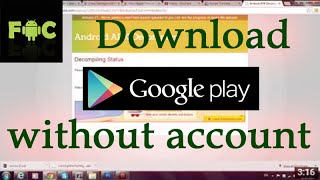 How To Download Games amp Apps from Google Play Without Account [upl. by Nuarb238]