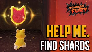 Bowsers Fury  Mount Magmeow All Cat Shine Shards Locations [upl. by Hoang]