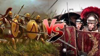 How Did The Romans Beat The Greeks Legions Vs Phalanx Gladius Vs Sarissa [upl. by Junius]