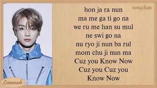 NCT U  Know Now Easy Lyrics [upl. by Aria]