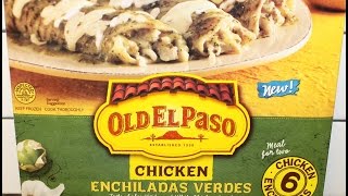 Old El Paso Chicken Enchiladas Verdes Review [upl. by Constantine]