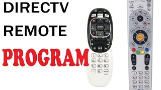 How to program Directv remote RC73amp65 [upl. by Aicilanna476]