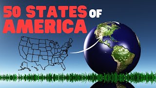 50 States of America  A history of the 50 US States [upl. by Niknar]