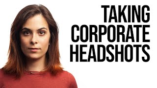 How to Shoot Corporate Headshot Photography [upl. by Johann]