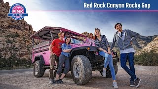 Red Rock Canyon Rocky Gap OffRoad Tour from Las Vegas  Pink Jeep Tours [upl. by Pfaff]