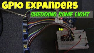 PCF8574 I2C GPIO Expander Tutorial [upl. by Justina]