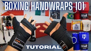 Different Style amp Size Hand Wraps For Boxing  Tutorial [upl. by Elin]