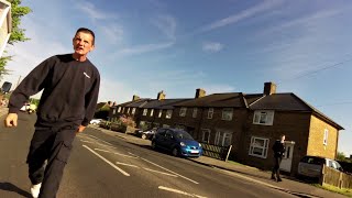 Road rage  Cyclist attacked by angry van man [upl. by Lisbeth394]