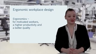 Ergonomic workplace design [upl. by Aube]