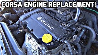 Vauxhall Corsa Engine Replacement [upl. by Alister394]