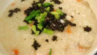 Korean abalone porridge jeonbokjuk [upl. by Blader622]