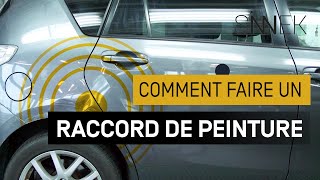 Comment faire un RACCORD de PEINTURE sur une Carrosserie [upl. by Nahrut]