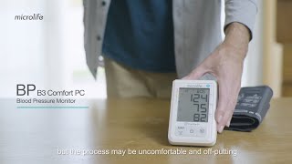 Microlife B3 Comfort PC Blood pressure monitor with Comfort technology  EU Version [upl. by Dnomsed]