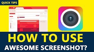 How to Use Awesome Screenshot Google Chrome Step By Step Tutorial 2019 [upl. by Prendergast]