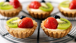 Mini Fruit Tarts Recipe [upl. by Ev]