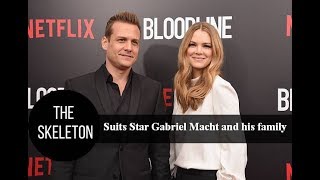 Suits Star Gabriel Macht and his family [upl. by Gare]