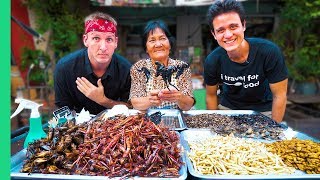 Exotic THAI FOOD Tour in Bangkok with Mark Wiens Freaky Thai Food  Yummy Face Challenge [upl. by Alisun870]