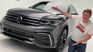 2022 VW Tiguan World Debut amp Minute Review Shorts [upl. by Nnaynaffit]