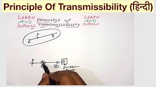 Principle Of Transmissibilityहिन्दी [upl. by Nayra]