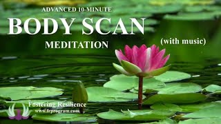 10 Minute Guided Body Scan Meditation with Music [upl. by Nonac]