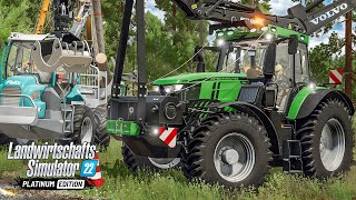 LS22 Platinum Edition FORSTMaschinen Fahrzeuge und Geräte  Farming Simulator 22 Platinum [upl. by Zachery]